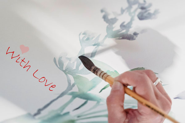 Å elske er kunst – mal et bilde til en du er glad i