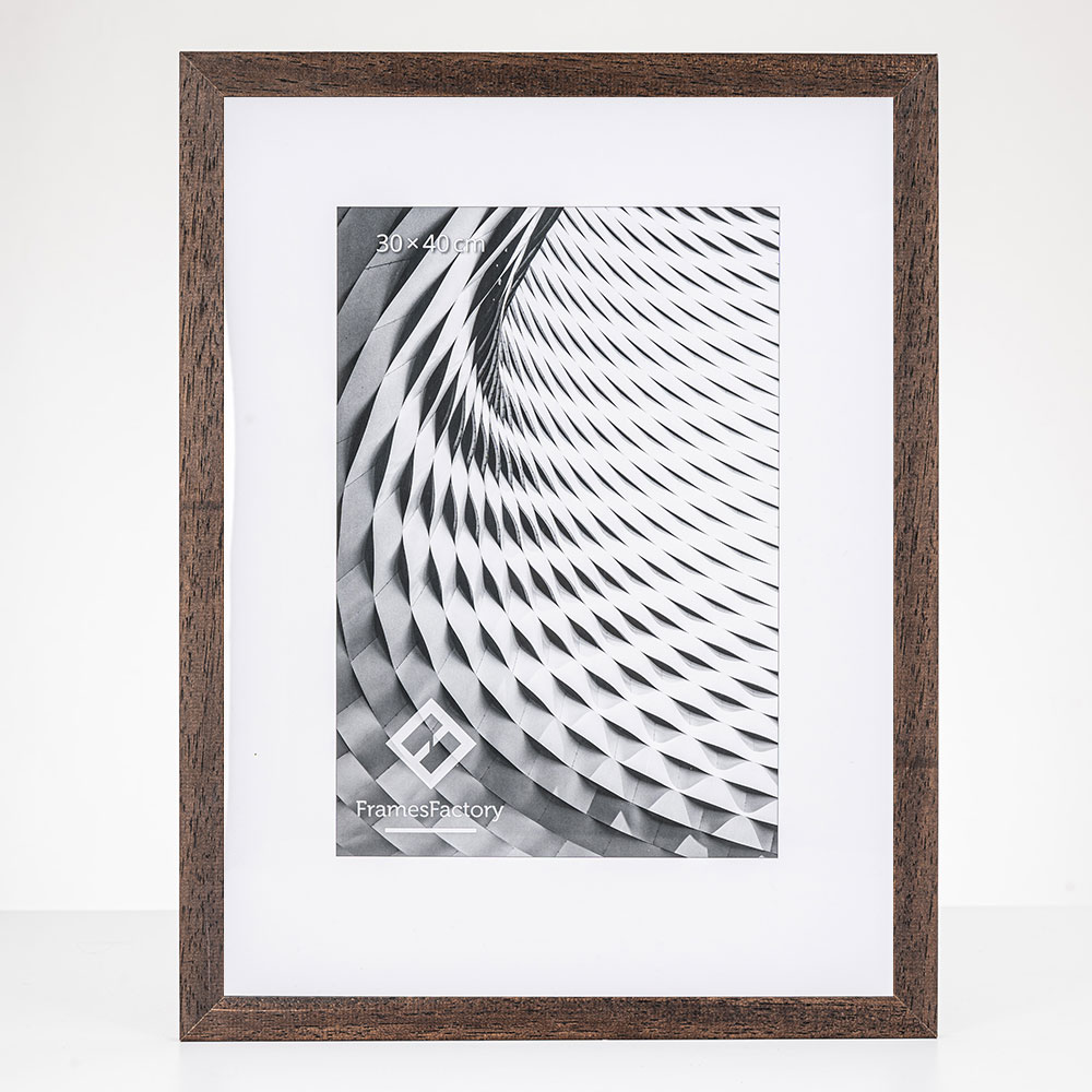 Treramme Batino 42x59,4 cm (A2) | Brun | Kunstglass
