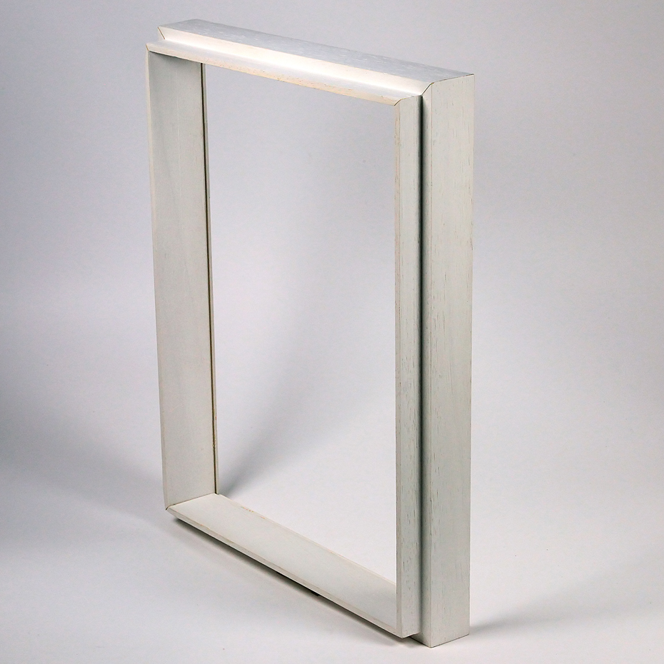 Forlengelsessett Unibox 13x18 cm | Hvit | Tomme rammer (uten glass og bakvegg)