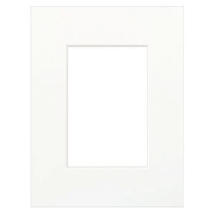 Galleri-passepartout 2,5 mm, utvendig format 21x29,7 cm 21x29,7 cm (A4) cm (1x 10x15) | Lys hvit